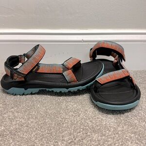 Teva Hurricane XLT2 Women’s Size 7 Atmosphere Carrot/Blue Mirage